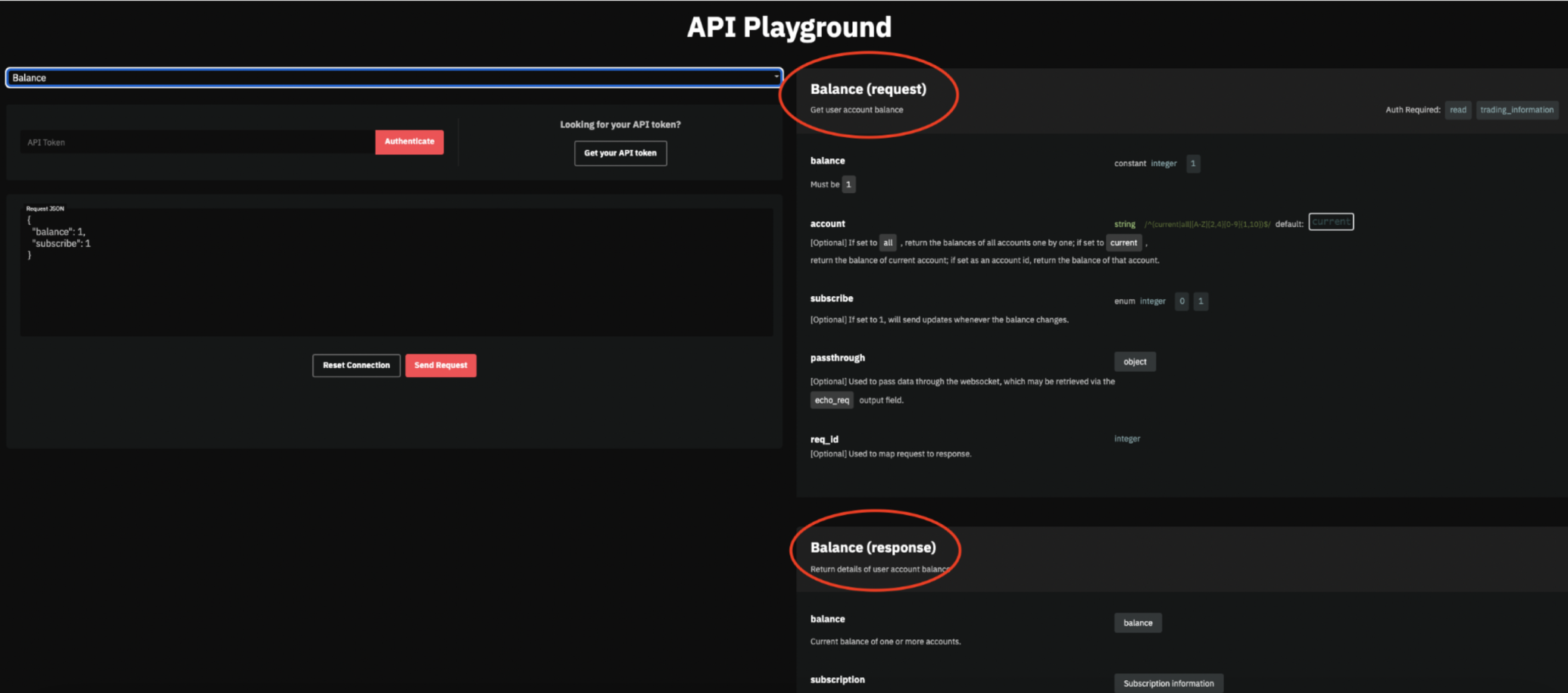 api explorer